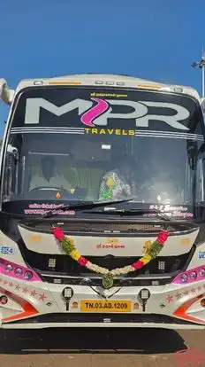 MPR Travels Bus-Front Image