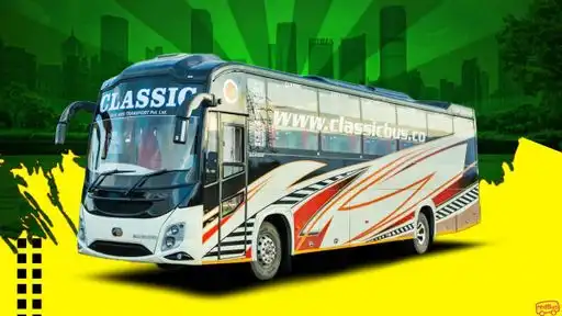Classic Bus And Transport Private Limited Bus-Front Image