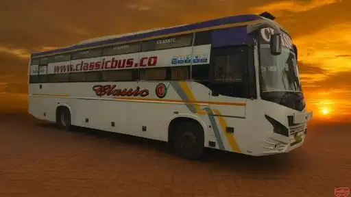 Classic Bus And Transport Private Limited Bus-Front Image