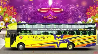 Classic Bus And Transport Private Limited Bus-Side Image