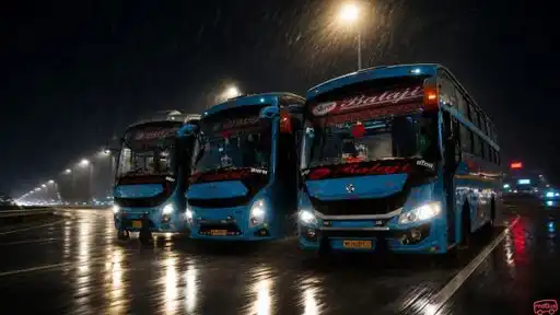 Shri Balaji Travels and Cargo Bus-Front Image