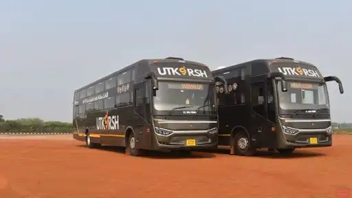 Utkarsh Travels Bus-Front Image