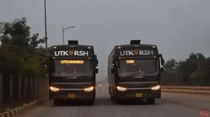 Utkarsh Travels Bus-Front Image