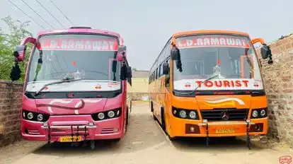 Shri L.D Ramawat Bus-Front Image