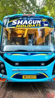Shagun Holidays Bus-Front Image