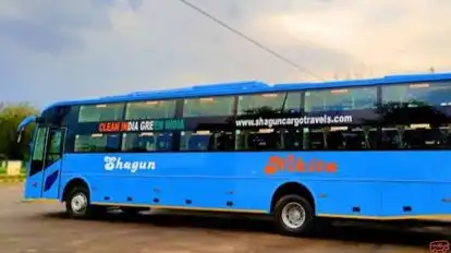 Shagun Holidays Bus-Side Image