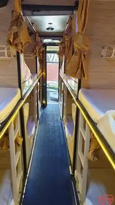 GV Tours and Travels Bus-Seats layout Image