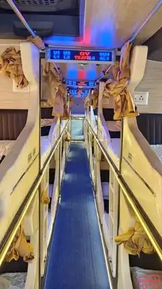 GV Tours and Travels Bus-Seats layout Image