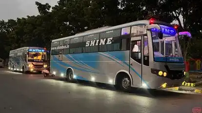 Shine Travels Indore Bus-Front Image