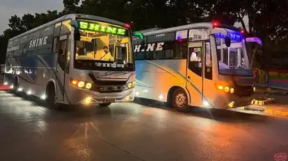 Shine Travels Indore Bus-Front Image