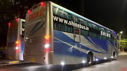Shine Travels Indore Bus-Side Image