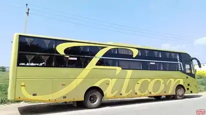 Falcon Tours & Travels Bus-Side Image