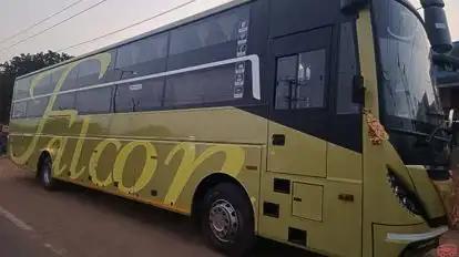 Falcon Tours & Travels Bus-Side Image