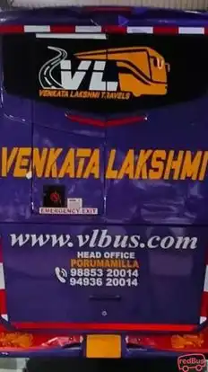 Venkata Lakshmi Travels  Bus-Seats layout Image