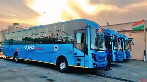 OJAS TOUR AND TRAVEL Bus-Front Image