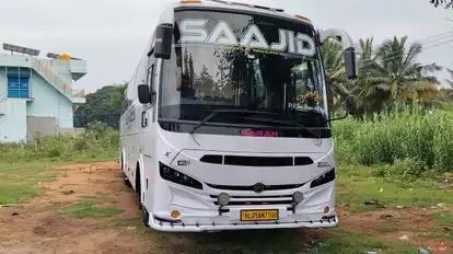 SAAJI MEERA ROADWAYS Bus-Front Image