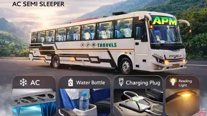 APM TRAVELS Bus-Front Image