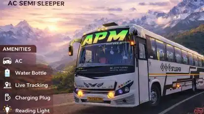 APM TRAVELS Bus-Front Image
