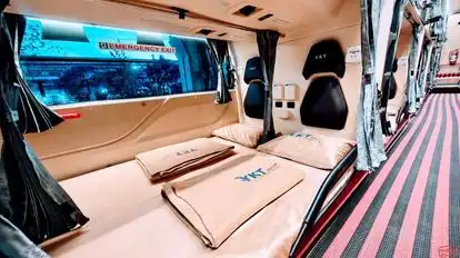 YKT Travels  Bus-Seats layout Image