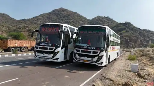 Dewasi Travels Bus-Front Image
