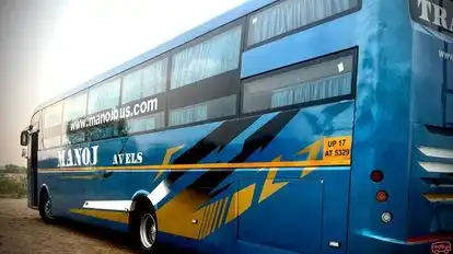 Manoj Tours  & Travels Bus-Seats layout Image