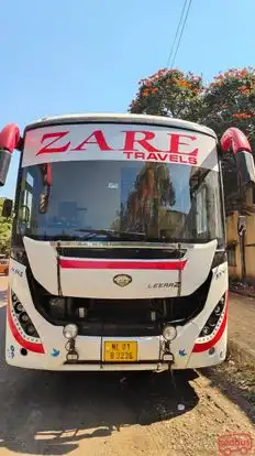 Zare Travels Bus-Front Image