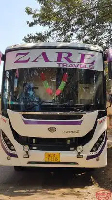 Zare Travels Bus-Front Image