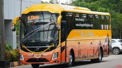 Let's Go Holidays Bus-Front Image