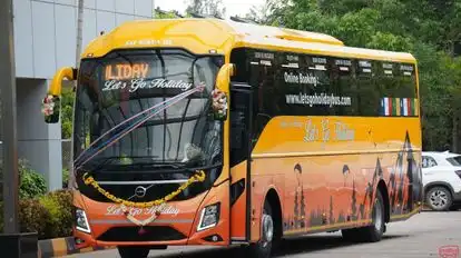 Let's Go Holidays Bus-Front Image