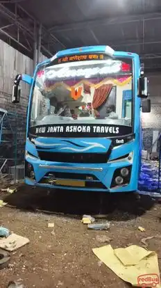New janta ashoka travels Bus-Front Image