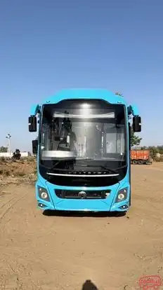 Aman Travels Bus-Front Image