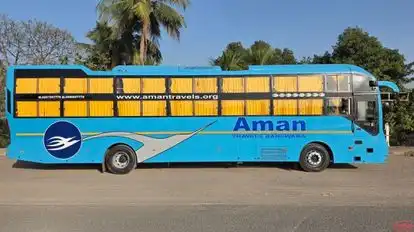 Aman Travels Bus-Side Image