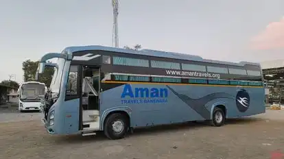 Aman Travels Bus-Side Image