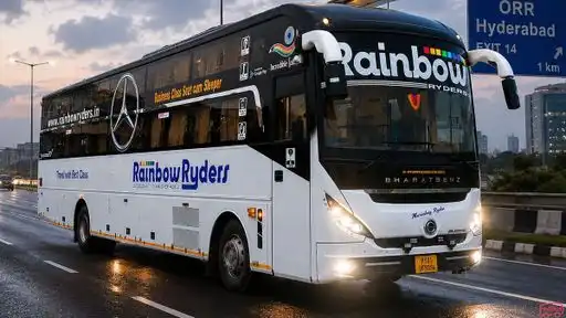 Rainbow Ryders Bus-Front Image