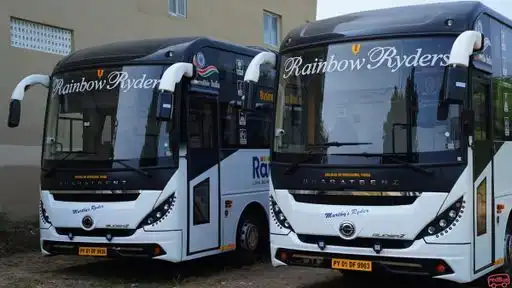 Rainbow Ryders Bus-Front Image