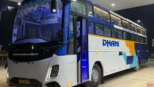 New Dhani Travels Bus-Front Image
