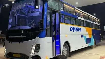 New Dhani Travels Bus-Front Image