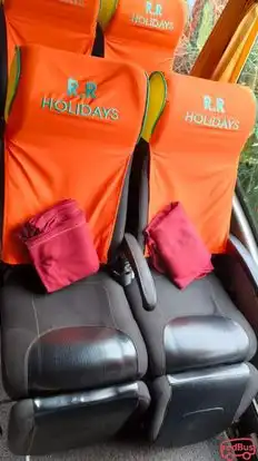 RR Holidays  Bus-Seats layout Image