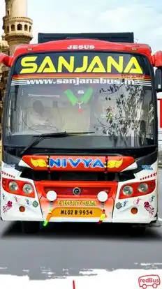 SANJANA TRAVELS Bus-Front Image