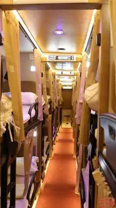 Dream wagon tourism and travels llp Bus-Seats layout Image