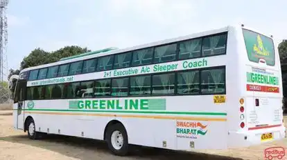 GreenLine Travels And  Holidays Bus-Side Image