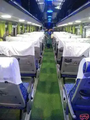 GreenLine Travels And  Holidays Bus-Seats layout Image