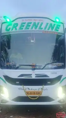 GreenLine Travels And  Holidays Bus-Front Image