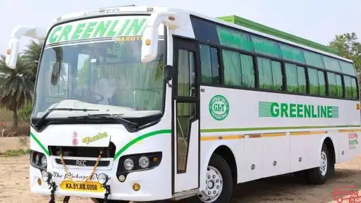 GreenLine Travels And  Holidays Bus-Front Image