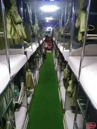 GreenLine Travels And  Holidays Bus-Seats layout Image