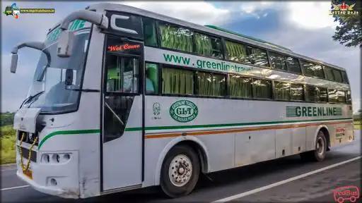 GreenLine Travels And  Holidays Bus-Front Image