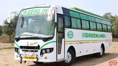 GreenLine Travels And  Holidays Bus-Front Image