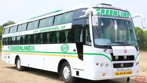 GreenLine Travels And  Holidays Bus-Front Image