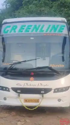 GreenLine Travels And  Holidays Bus-Front Image
