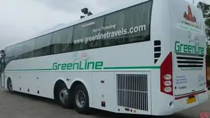 GreenLine Travels And  Holidays Bus-Side Image